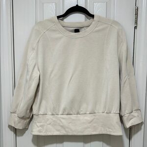 lululemon athletica Cream softstreme Scoop-Neck Pullover
